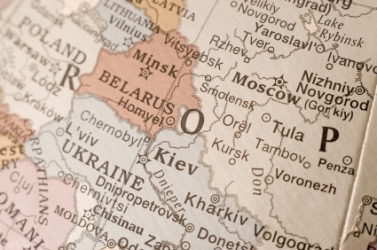 A map of Belarus. A map of Belarus.