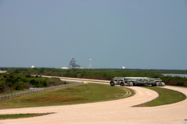 The launching pad at Cape Canaveral. The launching pad at Cape Canaveral.