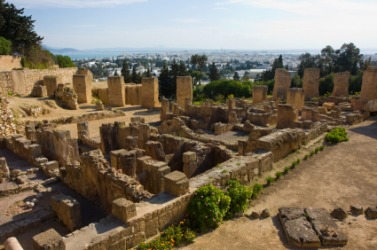 The ruins of ancient Carthage. The ruins of ancient Carthage.