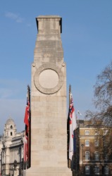 A cenotaph in London remembering fallen British soldiers. A cenotaph in London remembering fallen British soldiers.