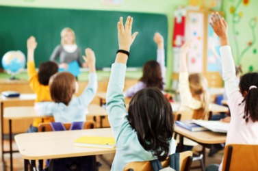 An example of class is this room full of children. An example of class is this room full of children.