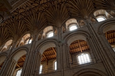 Clerestory windows in a cathedral. Clerestory windows in a cathedral.