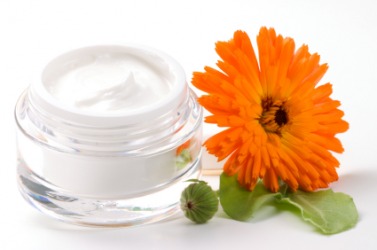 A jar of cold cream. A jar of cold cream.