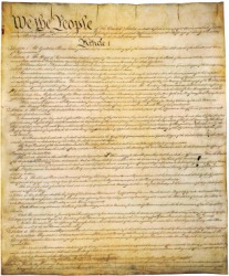 The United States Constitution. The United States Constitution.