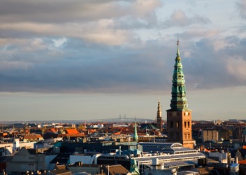 Rooftops of Copenhagen. Rooftops of Copenhagen.
