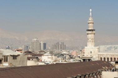 The skyline of Damascus. The skyline of Damascus.