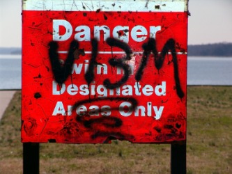 Someone has defaced this sign. Someone has defaced this sign.