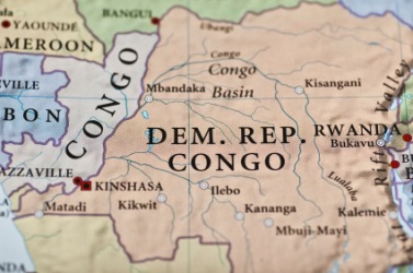 Map of the Democratic Republic of the Congo, formerly the Belgian Congo. Map of the Democratic Republic of the Congo, formerly the Belgian Congo.