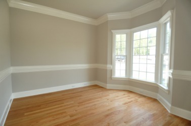 A room devoid of furniture. A room devoid of furniture.
