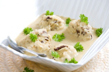 A plate of doughboys. A plate of doughboys.
