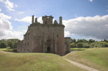 Caerlaverock Castle in Dumfries. Caerlaverock Castle in Dumfries.