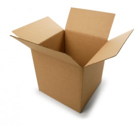 An empty box. An empty box.