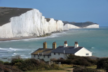 A view of the English Channel. A view of the English Channel.