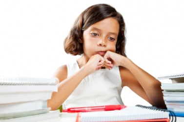 This child suffers from ennui. This child suffers from ennui.