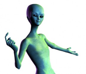 One persons idea of an extraterrestrial. One persons idea of an extraterrestrial.