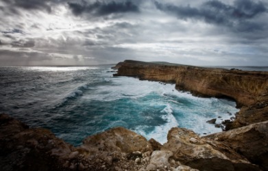 Cliffs on the Eyre Peninsula. Cliffs on the Eyre Peninsula.