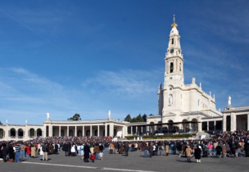 The city of Fatima, Portugal. The city of Fatima, Portugal.