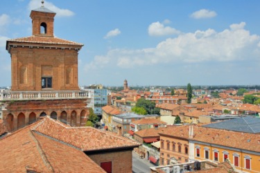 Ferrara city. Ferrara city.