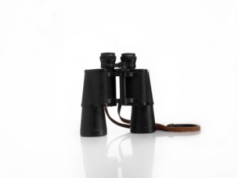A pair of field glasses. A pair of field glasses.