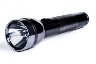 A flashlight. A flashlight.