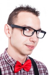 A person with glasses might be called four eyes. A person with glasses might be called four eyes.