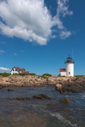 Goat Island lighthouse. Goat Island lighthouse.