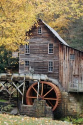 An old gristmill. An old gristmill.