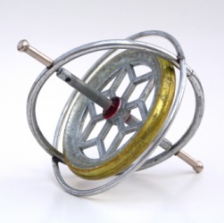 A gyroscope. A gyroscope.