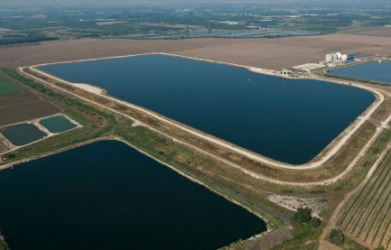 Aerial view of fish hatchery ponds. Aerial view of fish hatchery ponds.