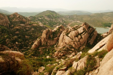 Mountains in the Henan province of China. Mountains in the Henan province of China.
