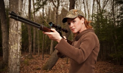 A young huntress. A young huntress.