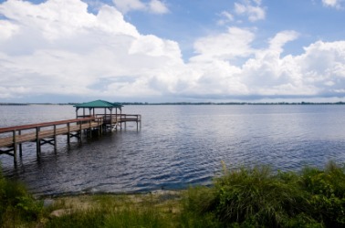 The Indian River in Florida. The Indian River in Florida.