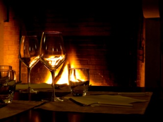 A warm and inviting table setting. A warm and inviting table setting.