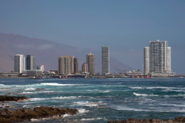 The city of Iquique. The city of Iquique.