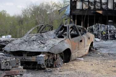 This car is irreparable. This car is irreparable.