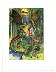 Lewis Carrolls' creature, the Jabberwocky. Lewis Carrolls' creature, the Jabberwocky.