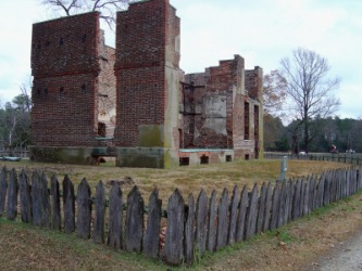 Ruins of Jamestown. Ruins of Jamestown.
