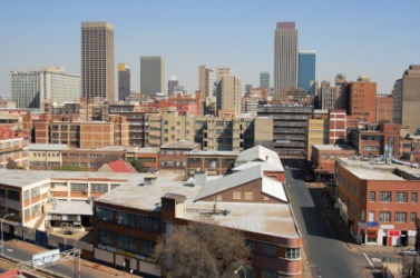 Downtown Johannesburg. Downtown Johannesburg.