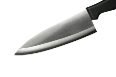 A keen knife. A keen knife.
