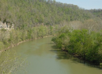 Springtime on the Kentucky River. Springtime on the Kentucky River.