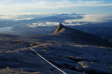A view of Kinabalu. A view of Kinabalu.