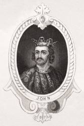A portrait of a medieval king. A portrait of a medieval king.