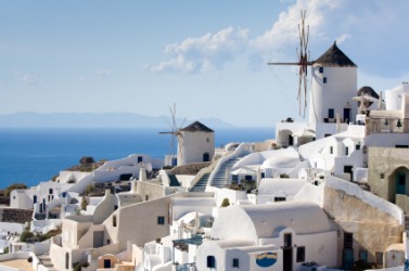 The labyrinthine streets of a Greek village. The labyrinthine streets of a Greek village.