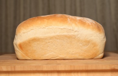 A loaf of home made bread. A loaf of home made bread.