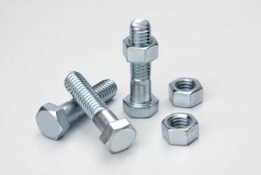 A few machine bolts and nuts. A few machine bolts and nuts.
