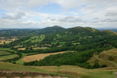 A beautiful view of the Malvern Hills, England. A beautiful view of the Malvern Hills, England.