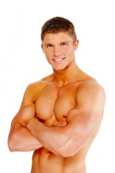 This guy might be considered manly. This guy might be considered manly.