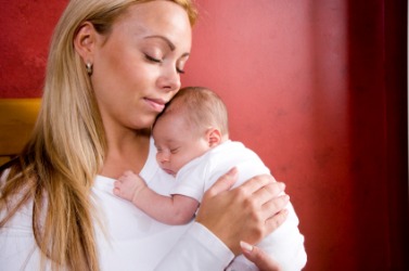 A very maternal moment. A very maternal moment.