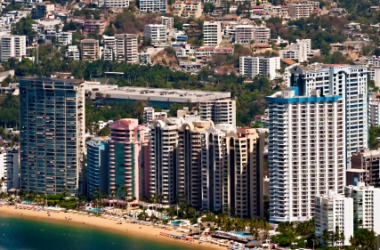 The city of Acapulco, Mexico. The city of Acapulco, Mexico.