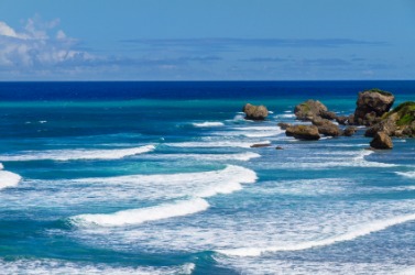 A beautiful view of the Atlantic Ocean. A beautiful view of the Atlantic Ocean.